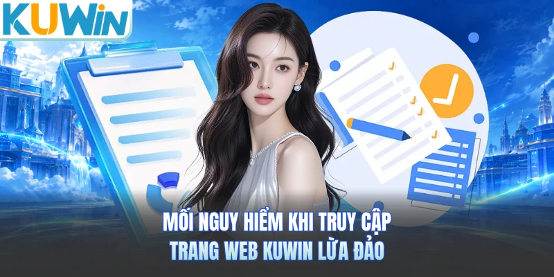 Mối nguy hiểm khi truy cập trang web KUWIN lừa đảo