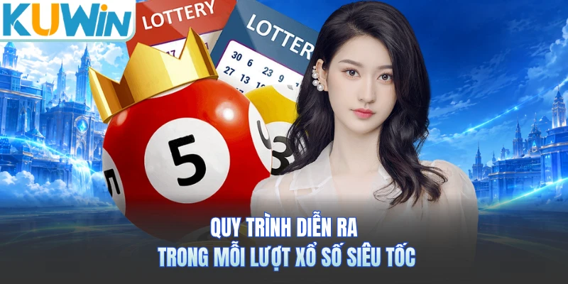 Quy trình diễn ra trong mỗi lượt xổ số siêu tốc
