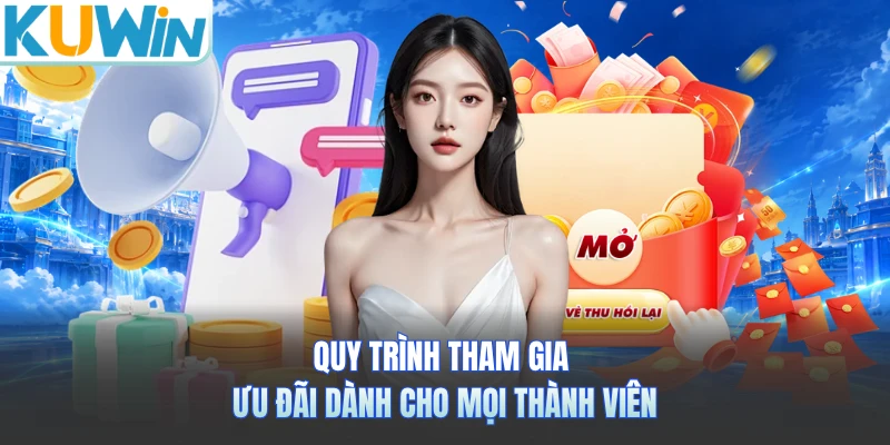 Quy trình tham gia ưu đãi dành cho mọi thành viên
